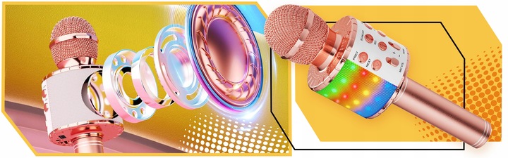 MIKROFON KARAOKE DLA DZIECI BEZPRZEWODOWY GŁOŚNIK BLUETOOTH USB MIKROFONY Certyfikaty zgodności CE